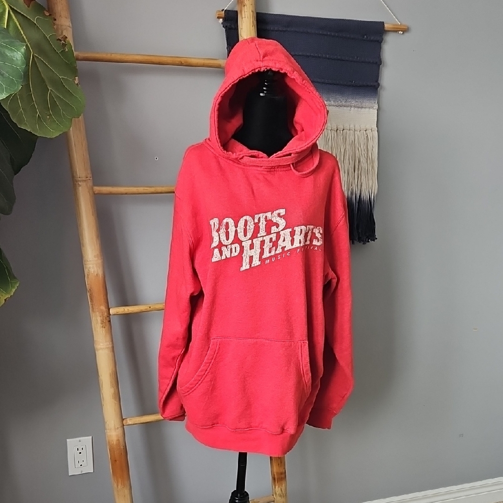 Boots and Hearts Hoodie